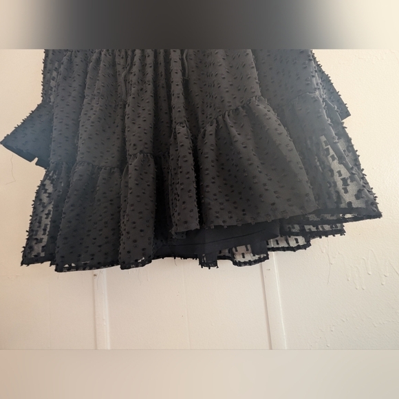 H&M Black Long Sleeve V-Neck Sundress - Picture 11 of 15